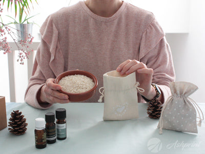 MAKE YOUR FAVOURITE FRAGRANCE RUSTIC HESSIAN BAG.